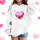thumbnail image 1 of Sudadera con capucha para niños, cuello redondo, manga larga, ropa de abrigo para niños de talla mediana y grande, jersey, blusa de poliéster para niños, 1 of 5
