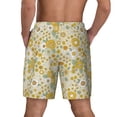 thumbnail image 2 of Rocae Cute Sunflower for Men's Swim Trunks Quick Dry With Two Side Pockets and One Lined Patch PocketSmall, 2 of 9