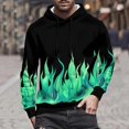 thumbnail image 2 of Sexlip Novelty Hoodies for Women 3D Printed Graphics Fleece Pullover Sweatshirts With Pockets Green S, 2 of 8
