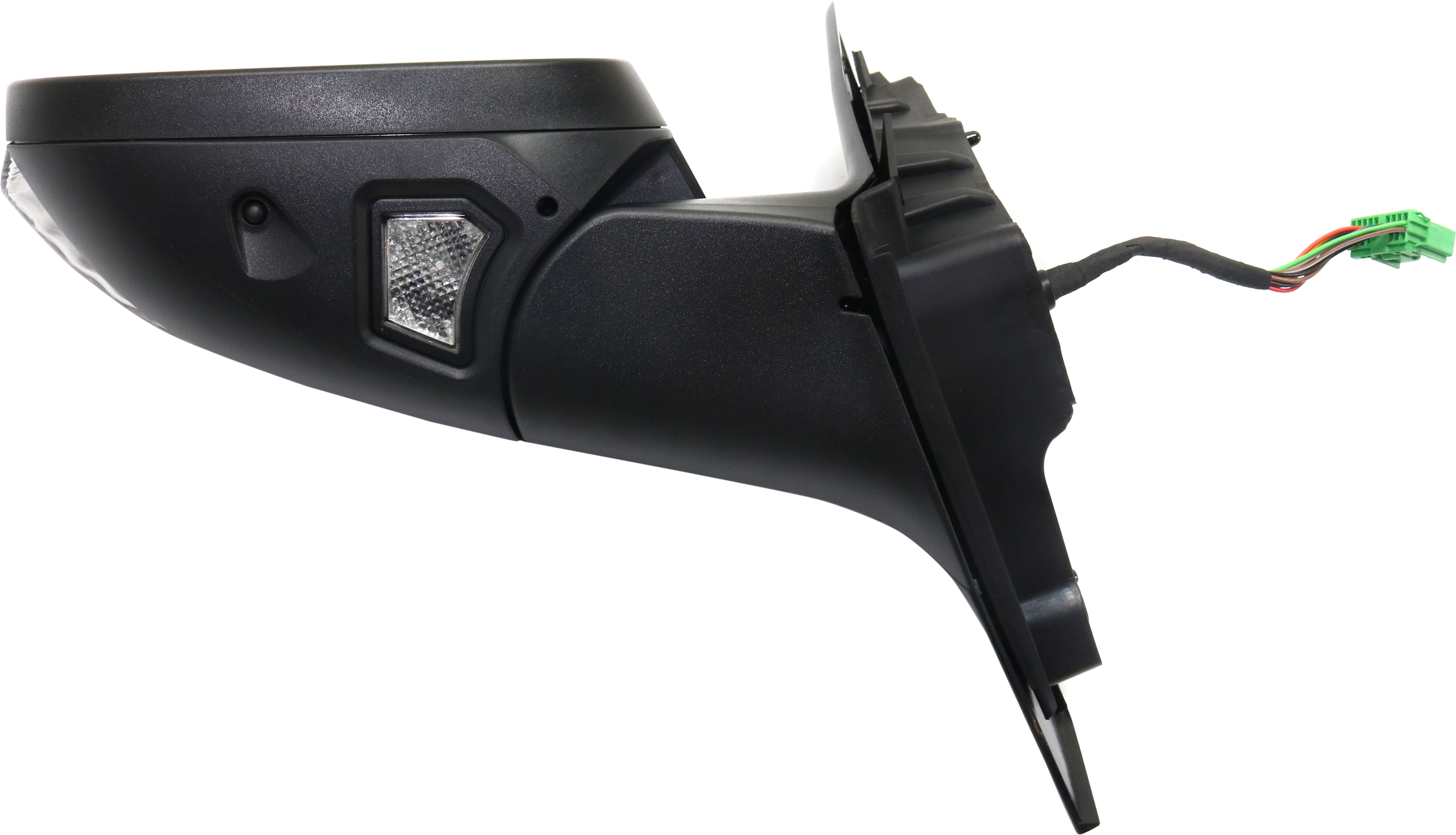 Mirror Compatible With 2008-2010 Volvo V70 2007-2011 S80 Left Driver Side Heated In-housing Signal Light Paintable Kool-Vue