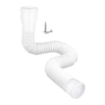 thumbnail image 1 of Extensiones de bajante para canaletas de lluvia para drenaje de agua de lluvia Extensor de bajante para blanco, 1 of 9