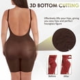 thumbnail image 6 of New Hot Bodysuits Full Coverage Shapewear Thigh Slim Body Suit Low Back Body Shaper Backless Jumpsuit Seamless Shapers Slimmer, 6 of 9