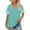 502_Green, variant on V Neck T Shirts for Women Plus Size Short Sleeve Tops Casual Summer Tshirts Loose Fit Tee Short Sleeve Shirts for Women Green
