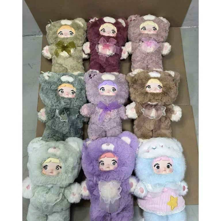 NOMMI 400%-Good night Bear ぬいぐるみ 35cm Nommi Good Night,Bear 400% Vinyl Plush Doll Series Weave