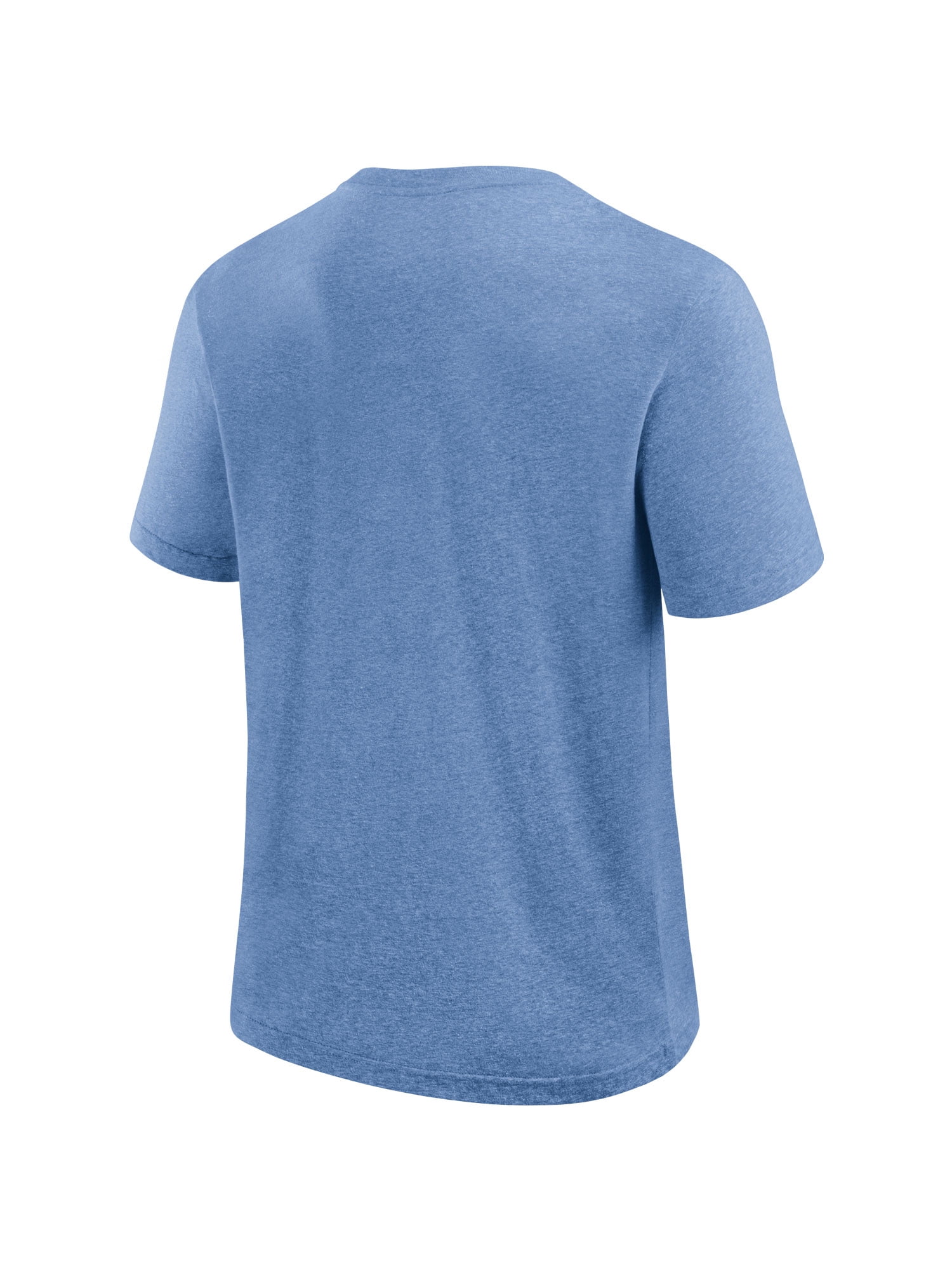NFL New York Giants Men's Synthetic Blue Heather Short Sleeve T-Shirt