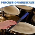 thumbnail image 3 of Raindrops Blue Ergonomic Handle Plastic and Rubber Drum Brush 1 Pair for Percussion Instruments Performance, 3 of 8