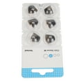 thumbnail image 1 of Saluaqui 6pcs Silicone Click Sleeve Accessory, Protect Ears Washable Sound Amplifier Click Sleeve, Hygienic Design, Black, 1 of 7