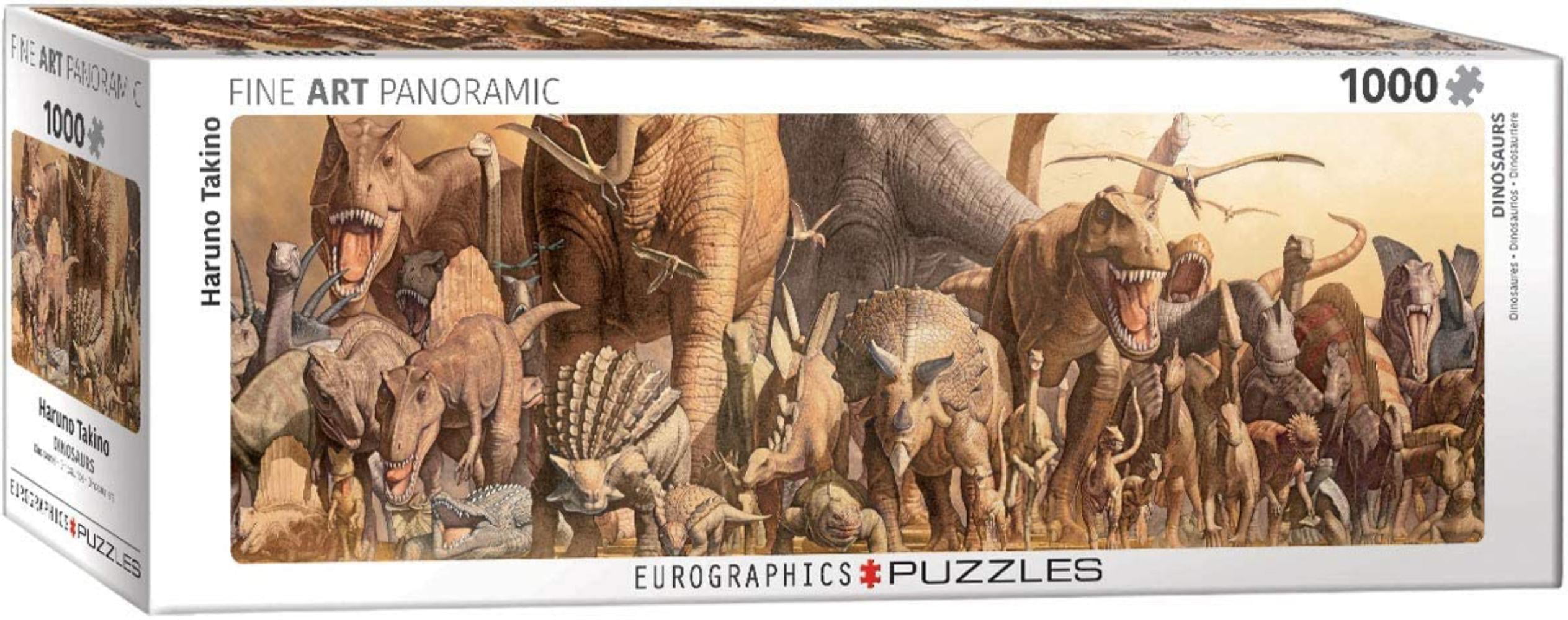 Eurographics Puzzle 1000 Piece Dinosaurs by Haruo Takino     EG60104650 