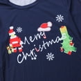 thumbnail image 6 of Qiylii Christmas Family Matching Pajama Set Parents-Child Long Sleeve T shirt Pants Sleepwear Nightwear Outfits, 6 of 6