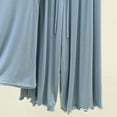 thumbnail image 4 of BaoFuBaoMei Wide Leg Pajama Set for Women 2 Piece Plus Size Cap Sleeve Pjs Crew Neck Top and Drawstring Capris Lounge Set Loose Comfy Sleepwear, 4 of 5