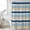 Sea blue, khaki, light blue, variant on Blue Khaki Striped Shower Curtain, Waterproof Shower Curtains for Bathroom, Farmhouse Stripes Modern Abstract Art Washable Fabric Bathtub Curtain Set Bath Decor with 12 Hooks Standard 72"x72"