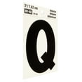 thumbnail image 3 of Hy-Ko RV-50/Q Reflective Letter, Character: Q, 3 in H Character, Black Character, Silver Background, Vinyl, 3 of 8