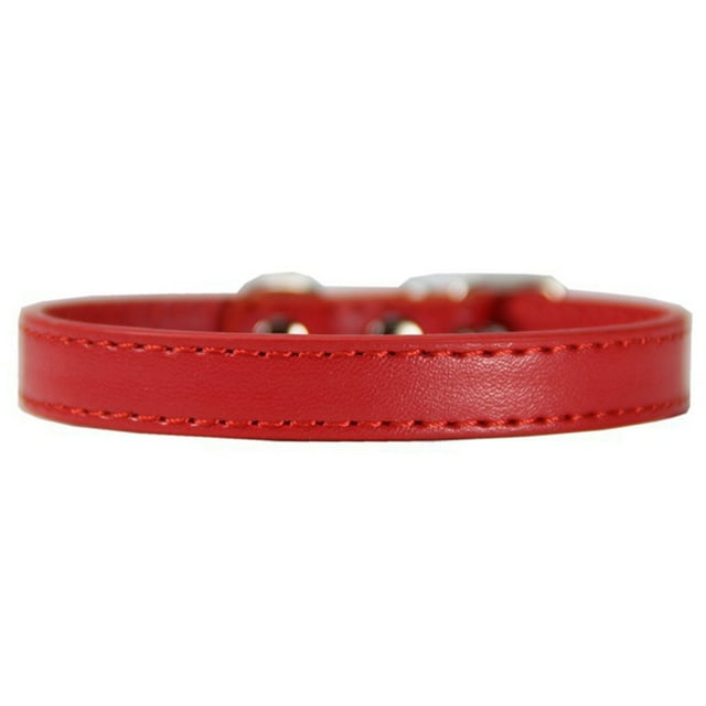 Collier pour Animaux en Similicuir avec Boucle Métallique, Collier pour Animaux Ajustable pour Petits Chiens