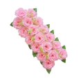 thumbnail image 4 of Baohd Arch Rose Flower Panel Table Runner Bouquet for Wedding Pink, 4 of 8