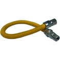 thumbnail image 3 of Jones Stephens G71128 26" Yellow Coated Stainless Steel Gas Connector - Yellow, 3 of 3