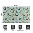 thumbnail image 5 of Dachshund Dog and Pizza Door Rugs,Washable Non Slip Door Mats Indoor,Decorative Door Mats,Entry Mat Indoor for Entrance,Bedroom,Kitchen,Bathroom,17"x30", 5 of 6