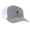 Alaska, variant on Grey Heather and White American Flag Embroidered State Pride Hats-Arizona