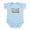 Sky Blue, variant on CafePress - Vegas Baby Infant Bodysuit - Baby Light Bodysuit, Size Newborn - 24 Months