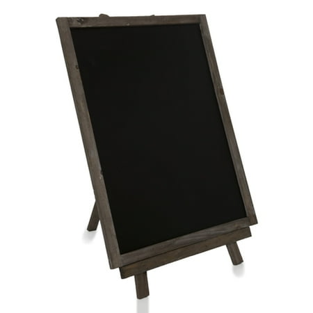 - Wooden Chalkboard with Easel - Large 16in