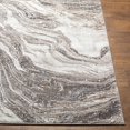 thumbnail image 6 of Mark&Day Area Rugs, 5x7 Earlton Modern Charcoal Area Rug (5'3" x 7'), 6 of 7