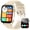 Gold, variant on Smart Watches for Men Women(Answer/Dial Calls) with 1.95” AMOLED Display 340 mAh Battery Outdoor Smartwatch 100+ Sports Mode Smartwatch for iOS Android