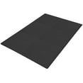 thumbnail image 2 of Puzzle Exercise Mat with EVA Foam Interlocking Tiles for MMA, Exercise, Gymnastics and Home Gym Protective Flooring, 1" Thick, 24 Square Feet, Black, 2 of 5
