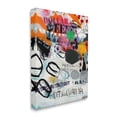 thumbnail image 3 of Stupell Industries Bold Stencil Graffiti Text Collage Dynamic Patterns Canvas Wall Art, 24 x 30, Design by Incado, 3 of 5