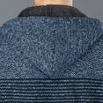 thumbnail image 7 of Fesfesfes Men's Fleece Sweater Tops Knitwear For Fall And Winter Thicken Warmth Casual Hoodie Jacket Zipper Pullover Under $10, 7 of 7