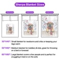 thumbnail image 5 of Playful Bullmastiff Welcomes Winter Snowy Day with Cardinal Bird Cozy Sherpa Blanket Dog Lover Warm Soft Throw Blanket - 2017, 5 of 5