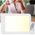 thumbnail image 4 of Lámpara De Terapia De Luz LED, Lámpara De Terapia De Luz, Temporizador De Ajuste Lámpara De Luz Solar Lámpara De Luz Diurna Señora Oficina Para Mujeres Hogar, 4 of 8