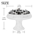 thumbnail image 4 of 4 Pcs Couple Skulls Knobs for Kitchen Cabinet Cupboard Dresser Bookcase Drawer Pulls Handles Round Home Decor, 4 of 8