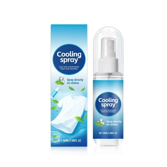 HHBEAUTY Cooling Spray for Hot Weather, Moisturising Cooling Mist, Cooling Spray for Face and Body, for Family, Camping, Hiking, Excursions, Sports