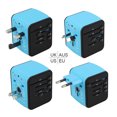 thumbnail image 4 of Convertidor de cargador USB de 4 puertos Adaptador de alimentación de CA de pared para MacBook/iPhone (Azul) Hugtrwg Para estrenar, 4 of 9