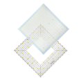 thumbnail image 5 of Qukaim Regla cuadrada acrílica para medir suministros de bordado de costura, 2 piezas, paño de bricolaje, cortador de rodillos, 45 mm, cuchillo de rueda,, 5 of 5