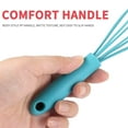 thumbnail image 4 of Silicone Whisk, Mini Silicone Whisks, Mixing Blending Beating Stirring Cooking Kitchen Utensil, Multifunctional Manual Egg Beater Mixer Bake Tool for Blending Whisking Stirring Cooking, 4 of 6