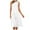White, variant on IROINNID Wedding Guest Dresses for Women Evening Night Party Dress Summer One Shoulder Sleeveless Solid Color Ruffle Hem Flowy Pleated Elegant Formal Dress,Red