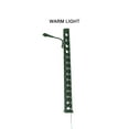 thumbnail image 4 of Cateissary Modelo de lámpara de vía férrea paisaje paisaje escalera ligera farolas resistencia decorativa LED farola de Metal Artesanía Verde (luz cálida), 4 of 6