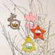 thumbnail image 2 of Christmas Jingle Bell Christmas Hanging Wooden Ornaments Christmas Tree Hanging Decor, 2 of 5