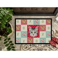 thumbnail image 3 of Carolines Treasures CK5079MAT American Bobtail Cat Love Door Mat Indoor Rug or Outdoor Welcome Mat 18x27 Doormat 27"L x, 3 of 4