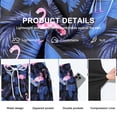thumbnail image 4 of QDG Men's Quick Dry Swim Trunks Beach Board Shorts with Adjustable Drawstring Waist, 4 of 7
