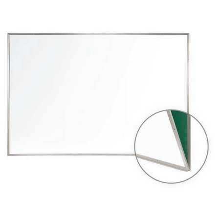 GHENT RNM148 48-1/2"x96-1/2" Magnetic Porcelain Whiteboard, Matte