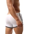 thumbnail image 3 of Men's Swim Boxer Briefs Summer Beach Swimsuit Board Shorts 1010, 3 of 6