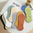thumbnail image 4 of Hehanda 10 Pairs of Summer Thin Invisible Boat Socks - Simplicity Casual Cotton Socks, 4 of 6
