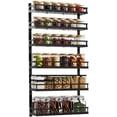 thumbnail image 2 of Metal Wall-Mounted 6-Tier Spice Rack & Organizer, 2 of 6