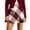 Wine_#09, variant on Nokdvo Women Mini Skirt Trendy Christmas Holiday Plaid High Waisted Short Skirt Fall Winter Casual Bodycon Mini Skirts,Wine XL
