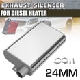 thumbnail image 4 of Silenciador de 24mm, soporte de abrazadera mejorado, tubo de escape para calentador de estacionamiento de coche para Webasto Eberspacher Silve, 4 of 5