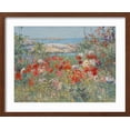 thumbnail image 2 of Art.com Celia Thaxter's Garden, Isles of Shoals, Maine, 1890 Giclee Print by Childe Hassam, Brown Frame Wall Art, 21" x 17", 2 of 5