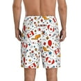 thumbnail image 3 of Kdxio Canada Day Print Mens Sleep Shorts Bottoms Soft Comfy Pajama Wear Pants with Drawstring Pockets, 3 of 7