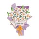 thumbnail image 2 of Flower Bouquet Resin Fridge Stickers Three Dimensional Magnetic Stickers Fridge Decoration, 2 of 7