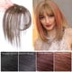 thumbnail image 2 of Flequillo de aire 3D, extensión superior del cabello, flequillo de aire limpio fino sin costuras Invisible, 2 of 8